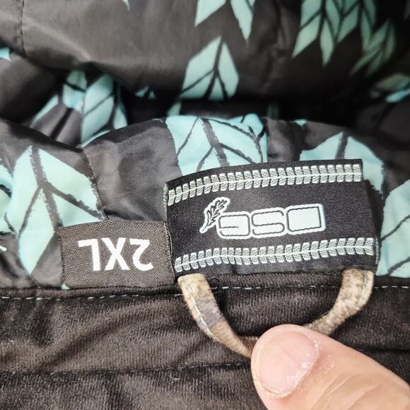 DSG Realtree Edge 2XL Camo Insulated Hunting Pants w/ Suspenders Waterproof - Picture 14 of 16